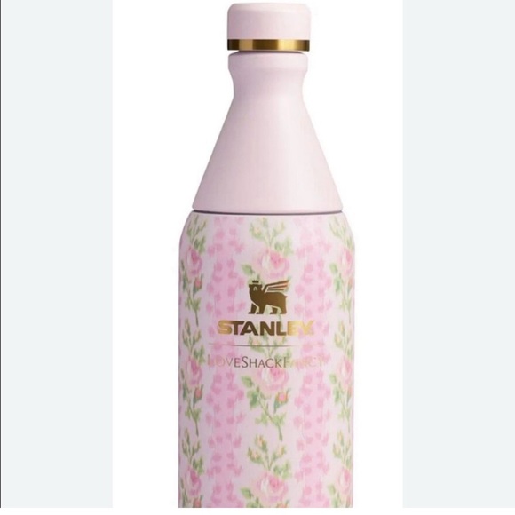 Love Shack Fancy x Stanley 20oz All Day Slim Blooming Heirloom New - Picture 2 of 10